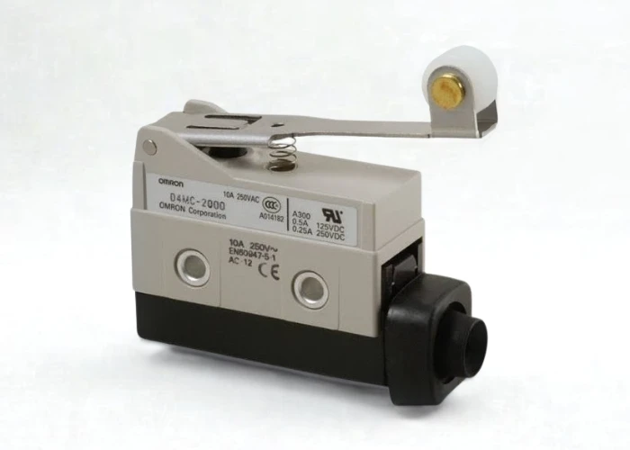Omron D4MC-2000 hinge roller lever industrial grade micro switch